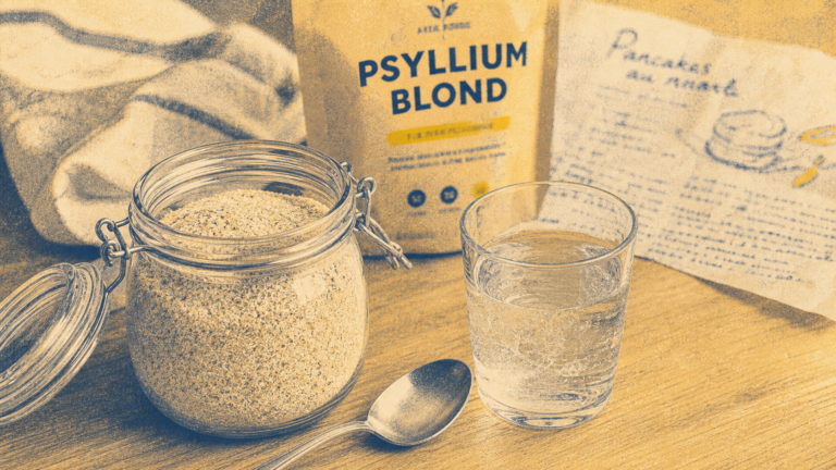 Psyllium blond en poudre : psyllium c est quoi, bienfaits et précautions pour le transit