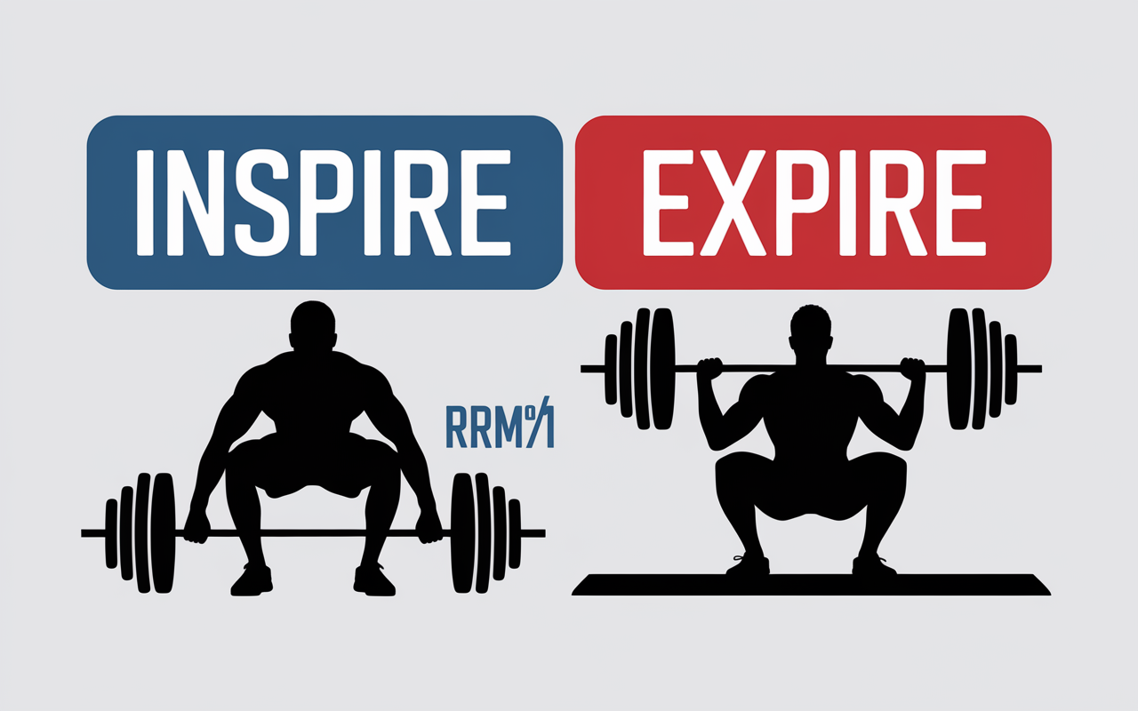 Schema respiration musculation squat developpe couche
