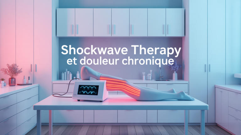 shockwave therapy appareil jambe douleur chronique