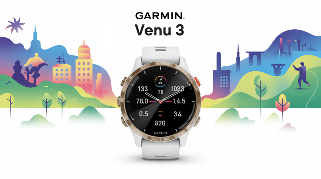 test garmin venu 3 montre sport ville nature