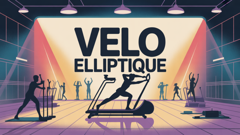 illustration vélo elliptique avis kiné salle lumineuse