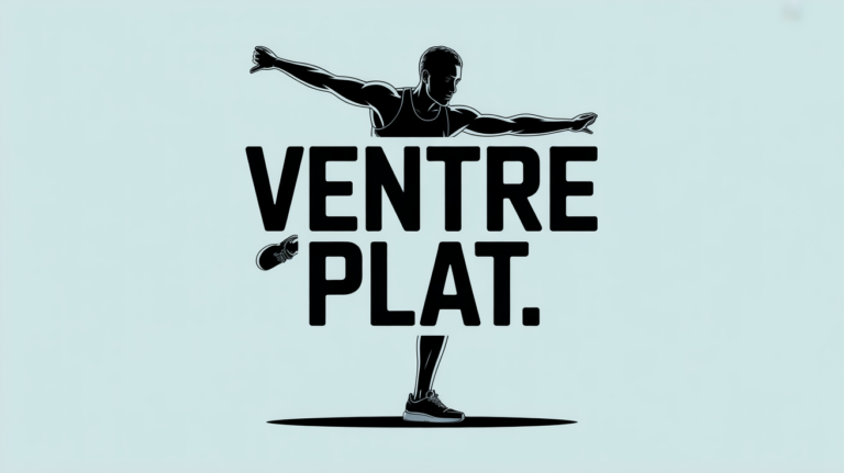 Silhouette sport ventre plat et abdos