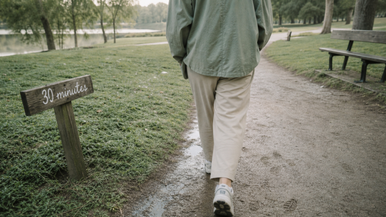Les bienfaits de marcher 30 minutes par jour : marche et risque cardiovasculaire