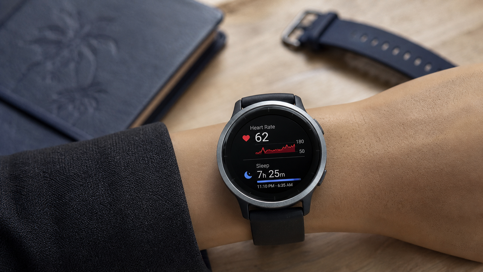 Garmin vivoactive 5 test : écran AMOLED GPS sur poignet
