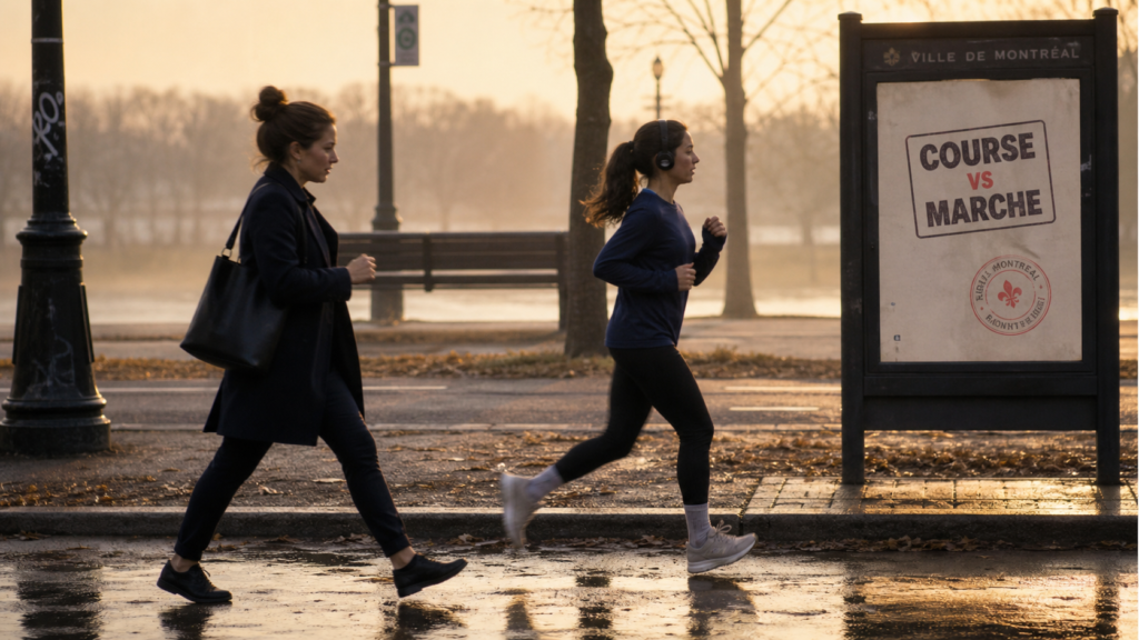 Marche rapide ou course : que choisir ? brûler calories et préserver articulations