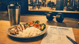 Physique sec : -10% calories pour garder le muscle
