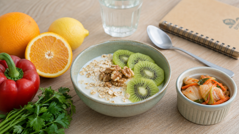 Renforcer son immunité naturellement : yaourt, flocons d’avoine, lactofermentation, vitamines