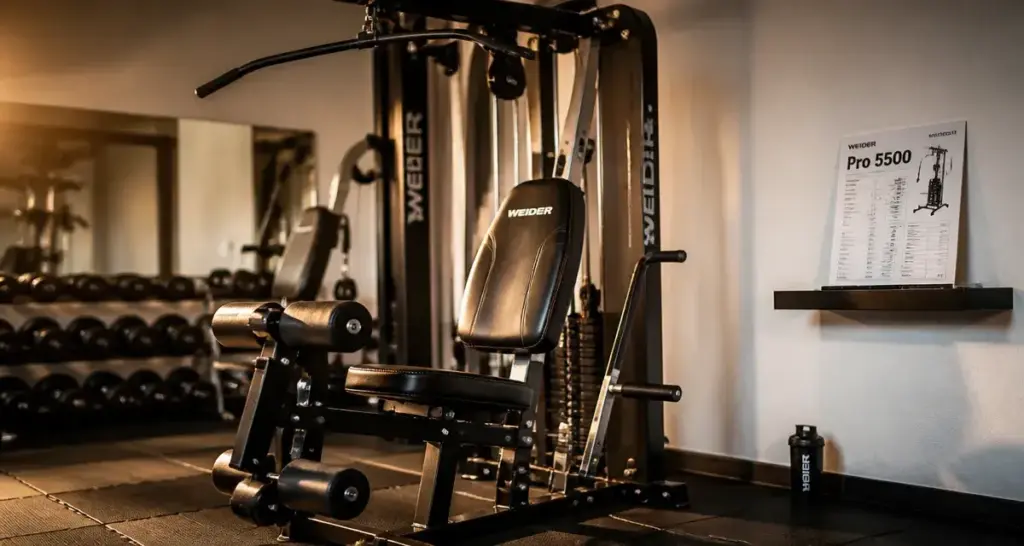 Banc de musculation weider multi-postes, station de musculation Weider