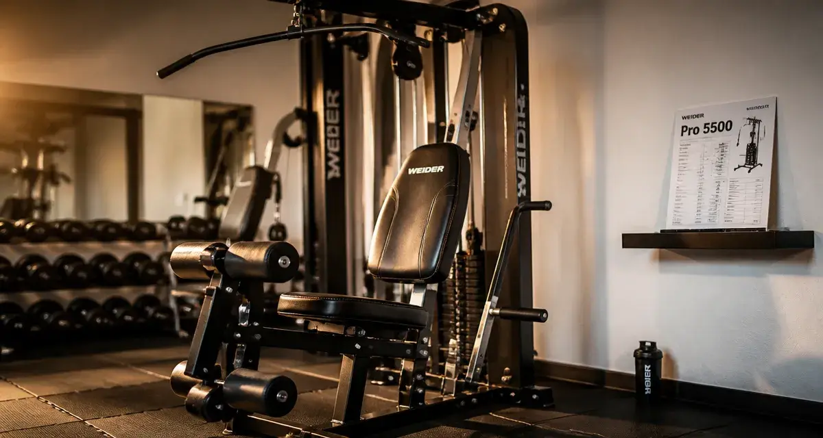 Banc de musculation weider multi-postes, station de musculation Weider