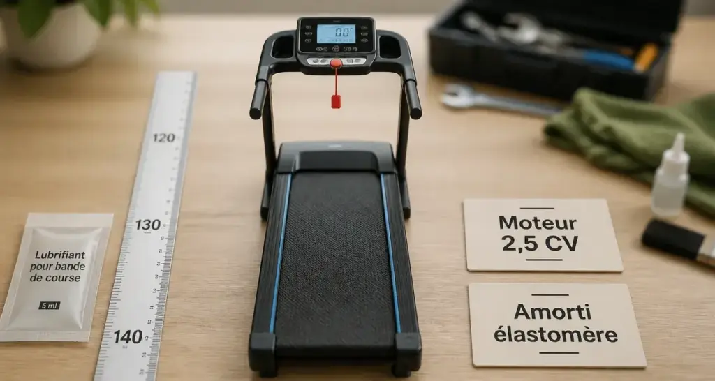 tapis de course cdiscount et critères techniques