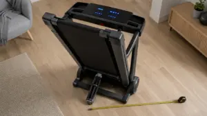 Tapis de course Energetics SPEED 16 km/h, replié