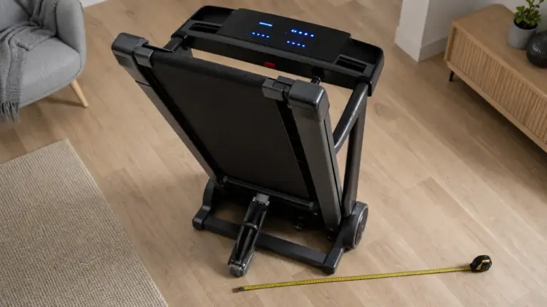 Tapis de course Energetics SPEED 16 km/h, replié