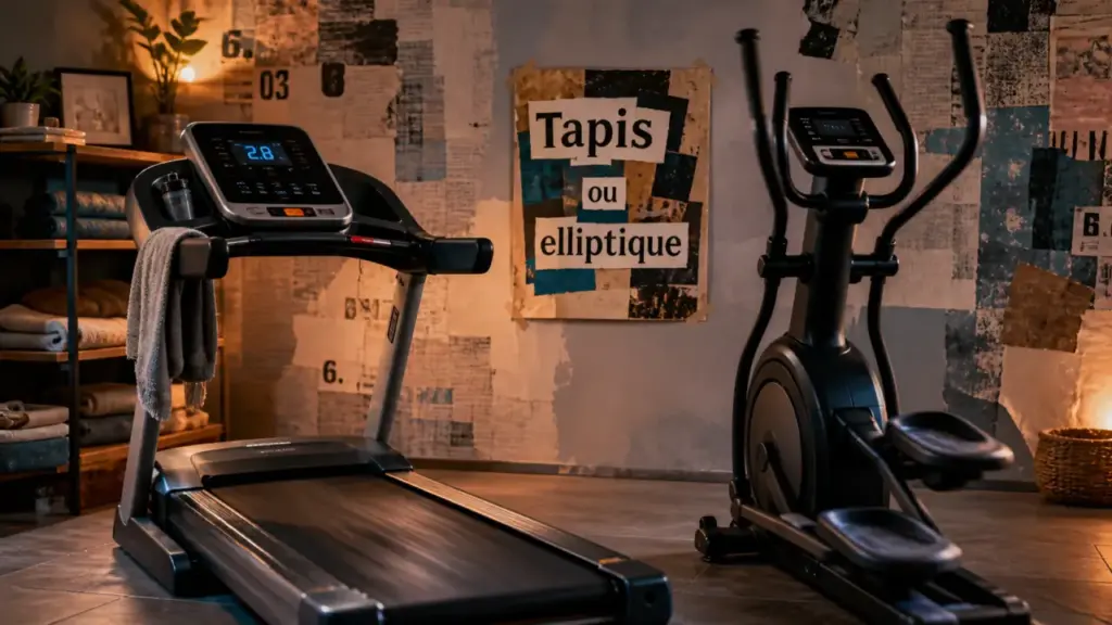 Tapis de course ou vélo elliptique pour articulations et objectif cardio