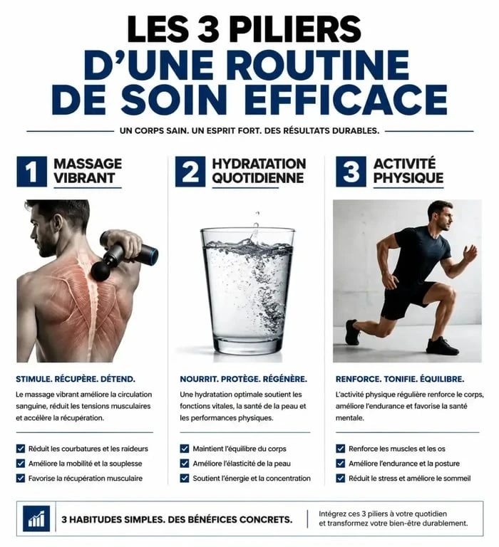 Routine de soin pour optimiser les effets du VibraPro et limiter les avis négatifs