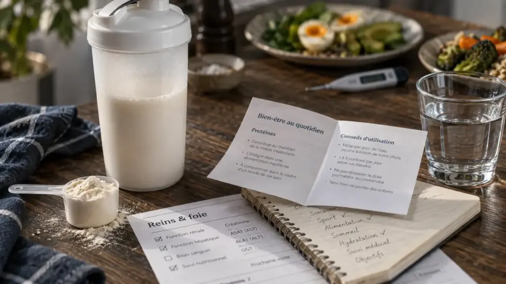 Whey protéine danger : alertes reins et foie, lactose