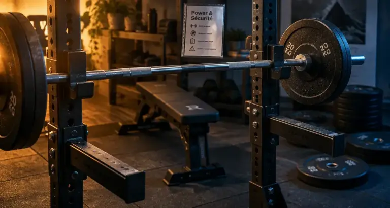 Rack musculation : demi-rack et power rack sécurisent l’entraînement