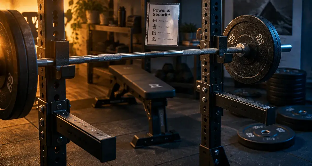 Rack musculation : demi-rack et power rack sécurisent l’entraînement