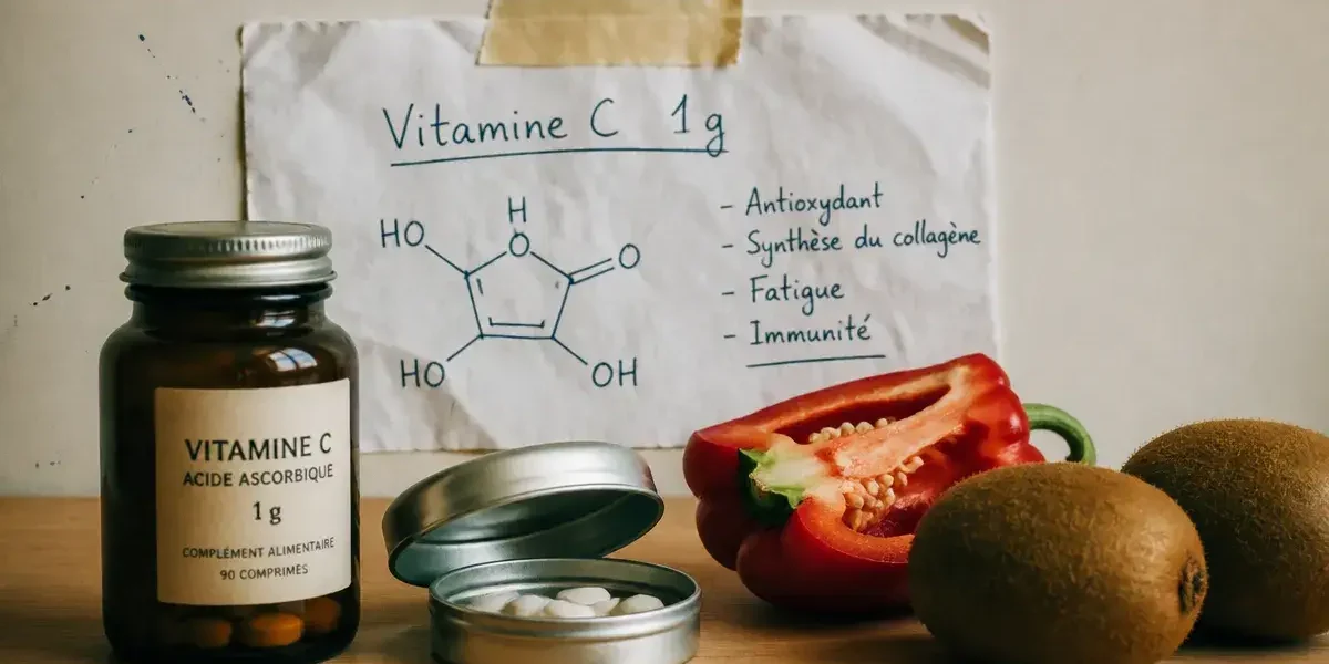 1g de vitamine c par jour : flacon et aliments, cure ou risque de surdosage