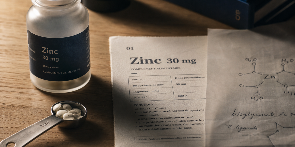 30 mg de zinc par jour : dosage thérapeutique ou risque de surdosage