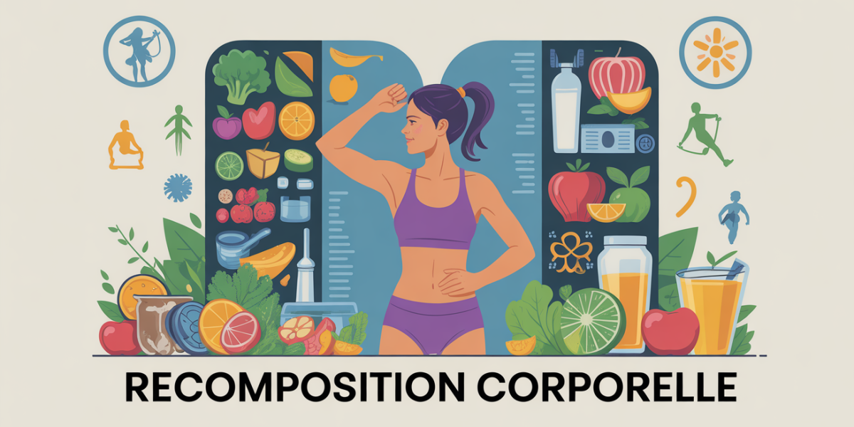 alimentation pour prendre du muscle et perdre de la graisse illustration tableau nutritionnel