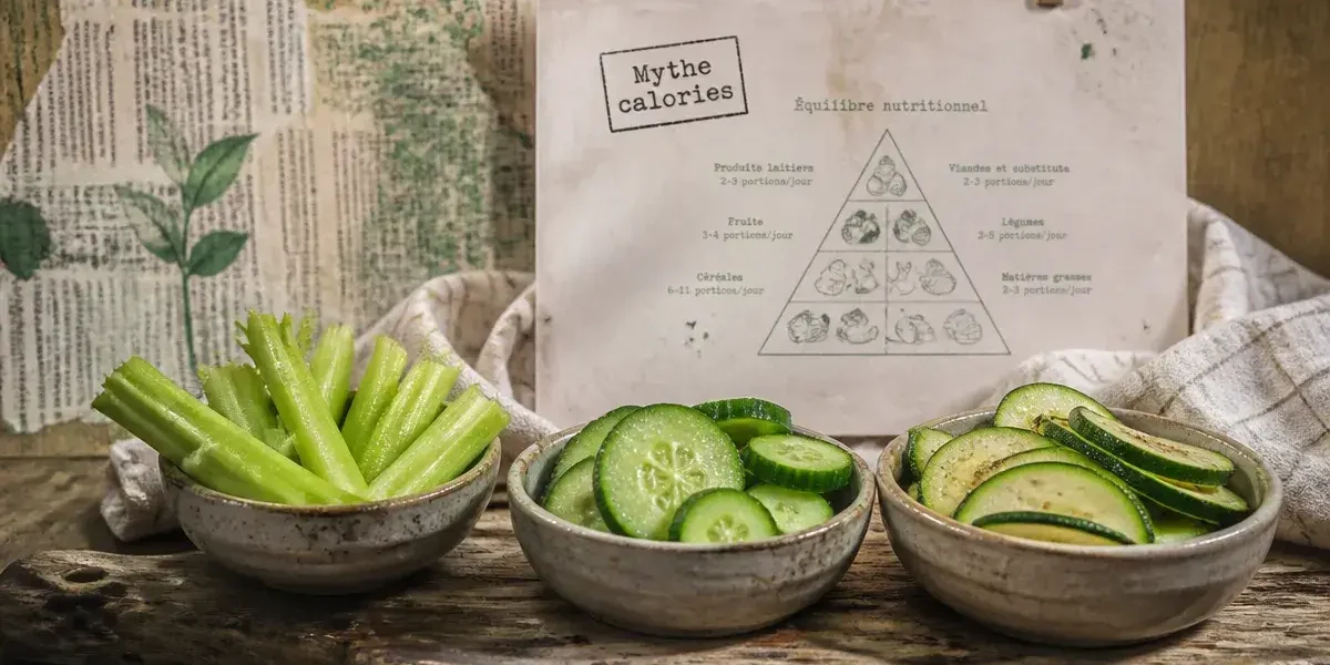 Aliments calories negatives : céleri et concombre pour minceur