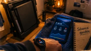 Application pour tapis de course : séance guidée sur smartphone