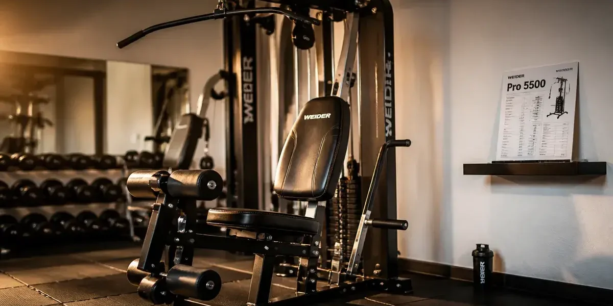 Banc de musculation weider multi-postes, station de musculation Weider