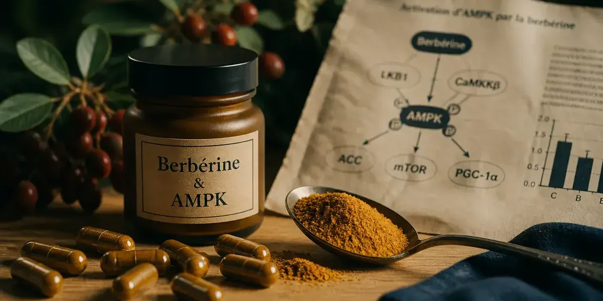 Berberine perte de poids : capsules, poudre et AMPK