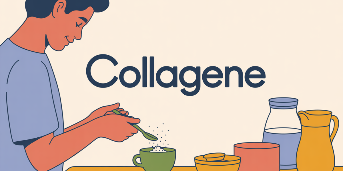Routine prise collagene poudres absorption optimale