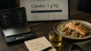 Combien de lipide par kg : calcul apport idéal