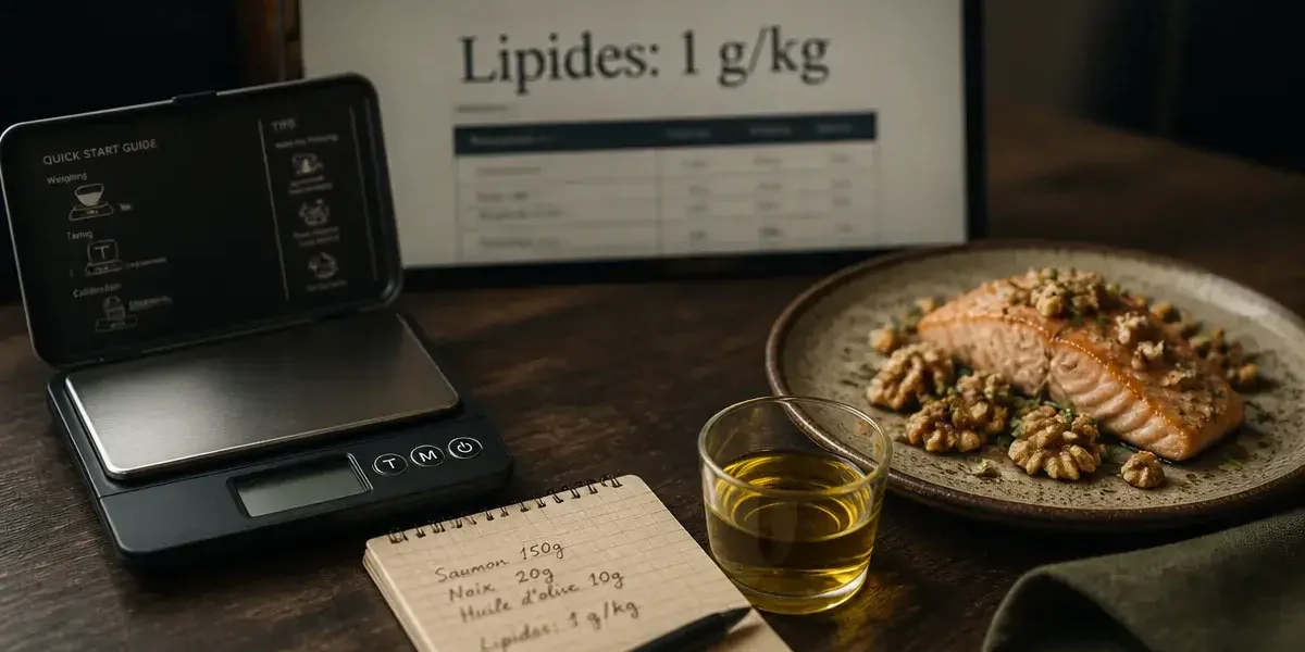 Combien de lipide par kg : calcul apport idéal
