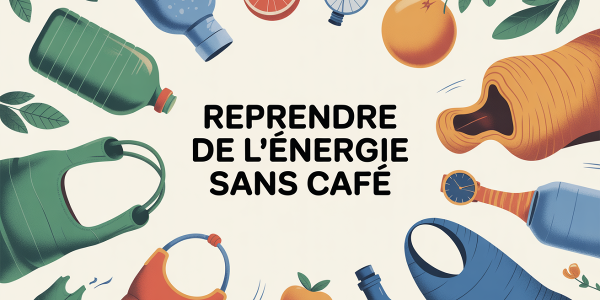 comment avoir de l energie rapidement illustration objets energie