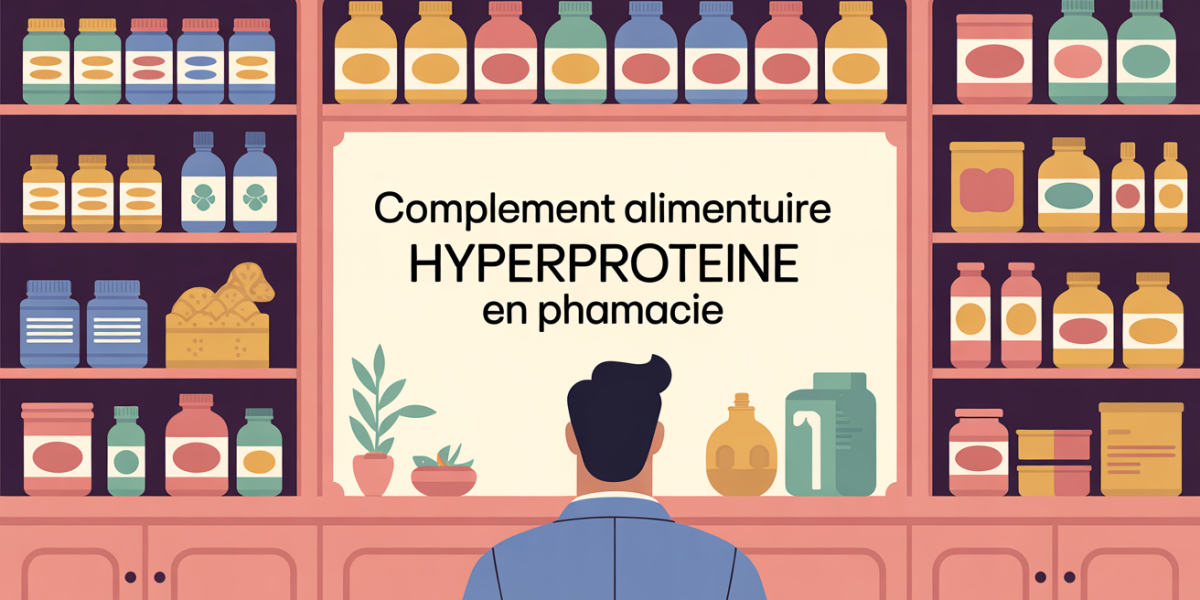 complement alimentaire hyperproteine pharmacie etagere