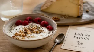 Lait de brebis et cholesterol : yaourt au lait de brebis