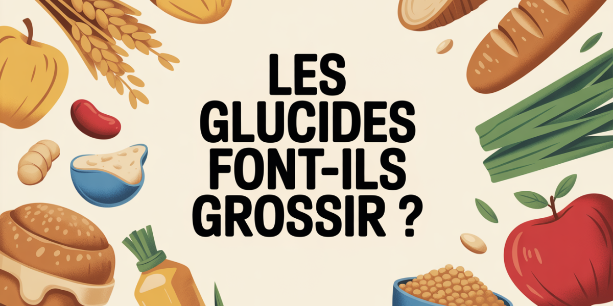 illustration balance aliments glucidiques les glucides font grossir