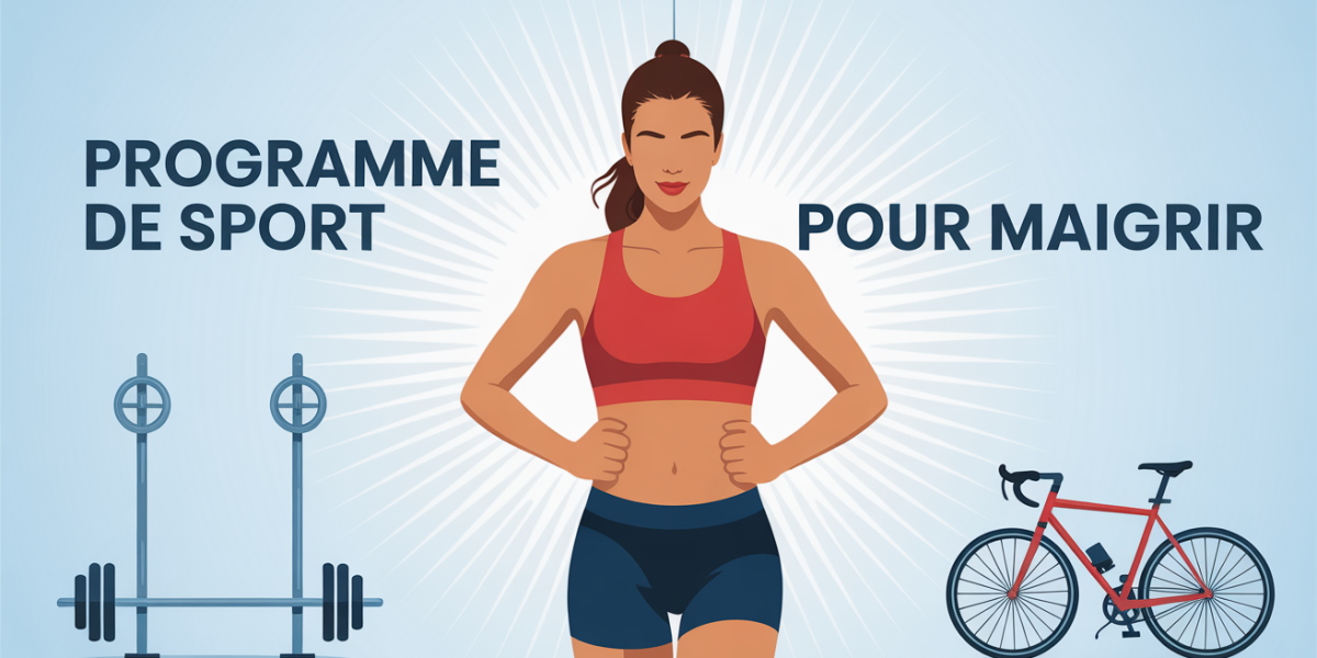 Programme de sport pour maigrir icones cardio