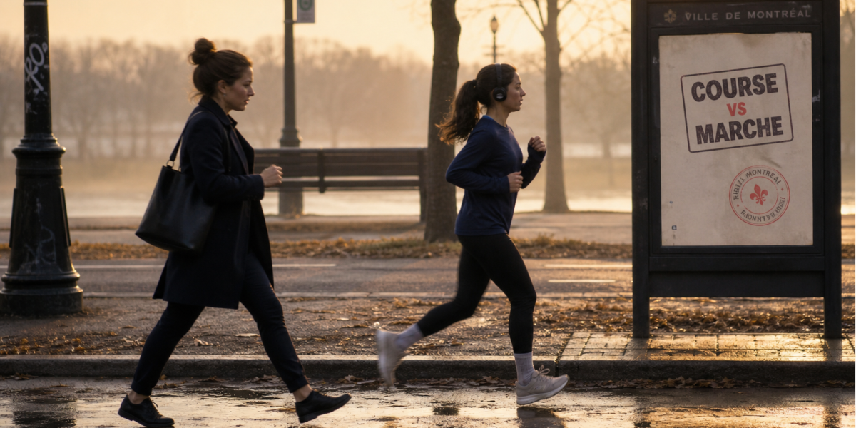 Marche rapide ou course : que choisir ? brûler calories et préserver articulations