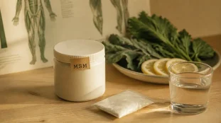 methyl sulfonyl methane msm (MSM) pour articulations et récupération : pot de soufre organique