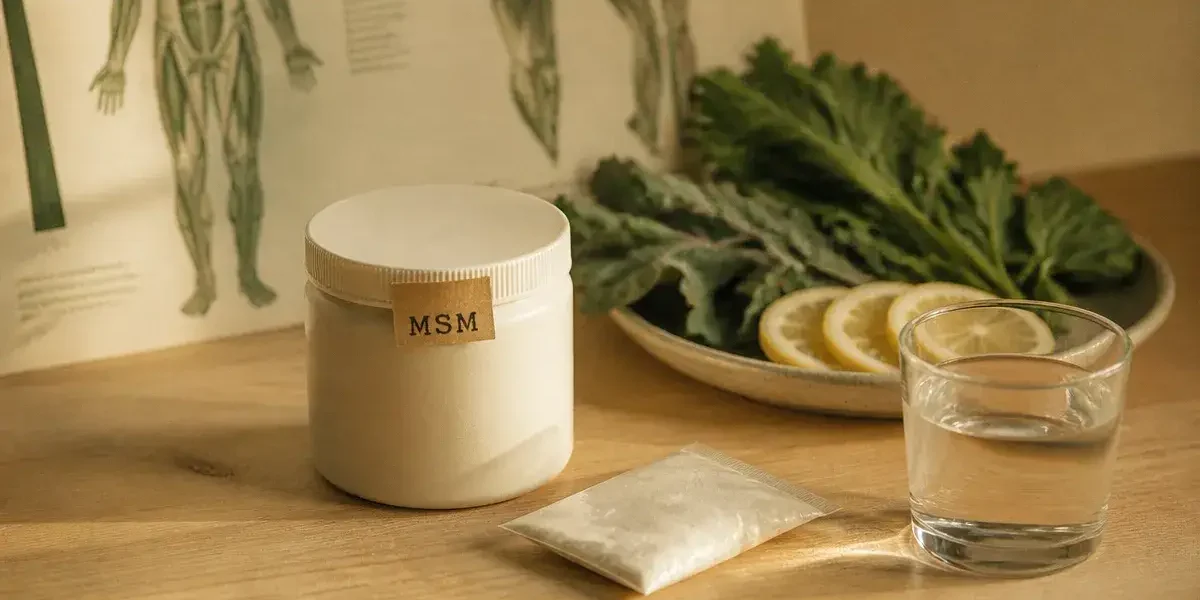 methyl sulfonyl methane msm (MSM) pour articulations et récupération : pot de soufre organique
