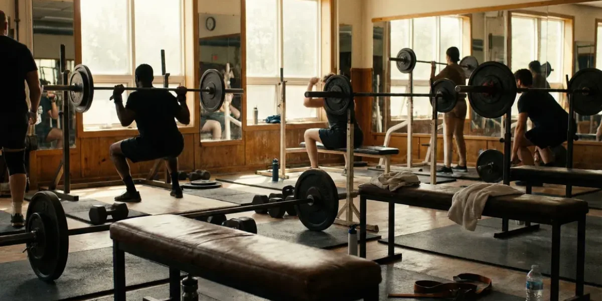 salle musculation courbatures progression et récupération