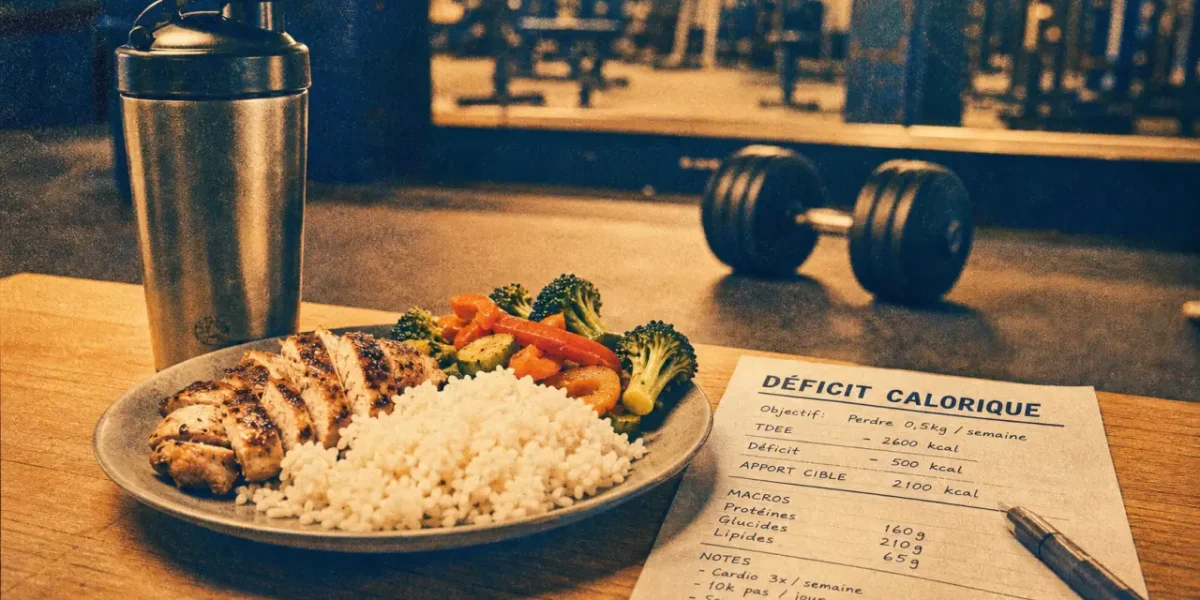 Physique sec : -10% calories pour garder le muscle