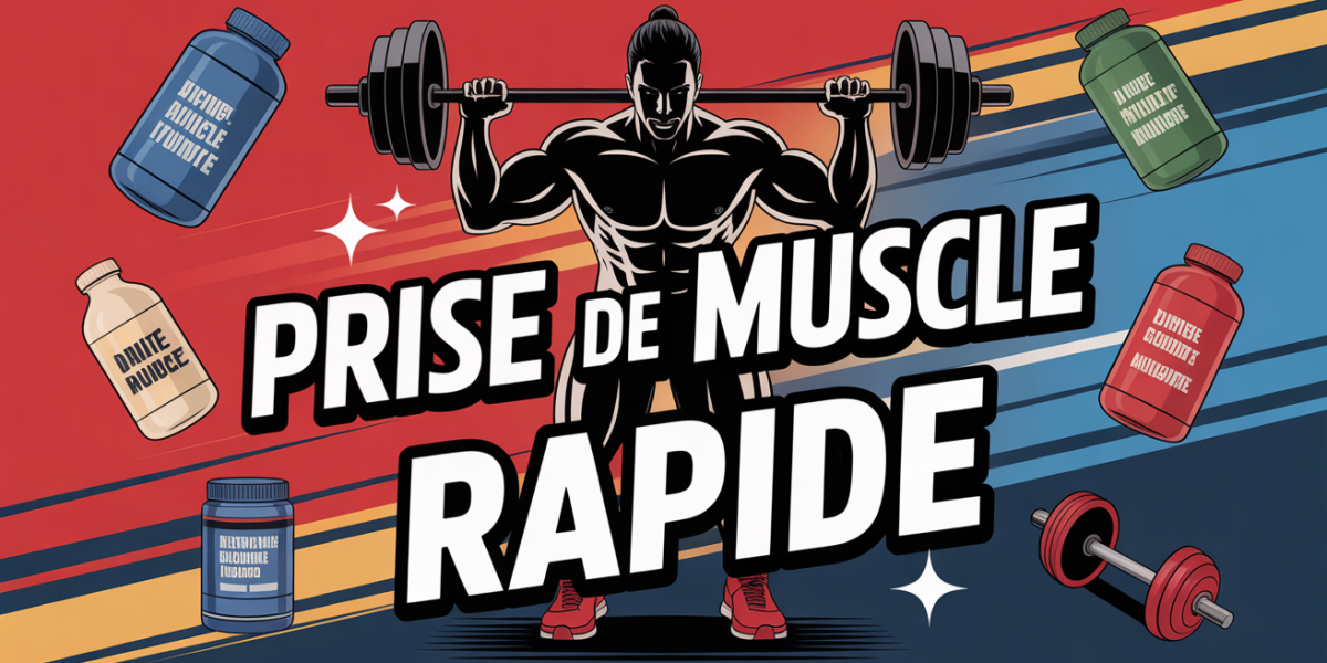 Silhouette haltères prendre du muscle rapidement