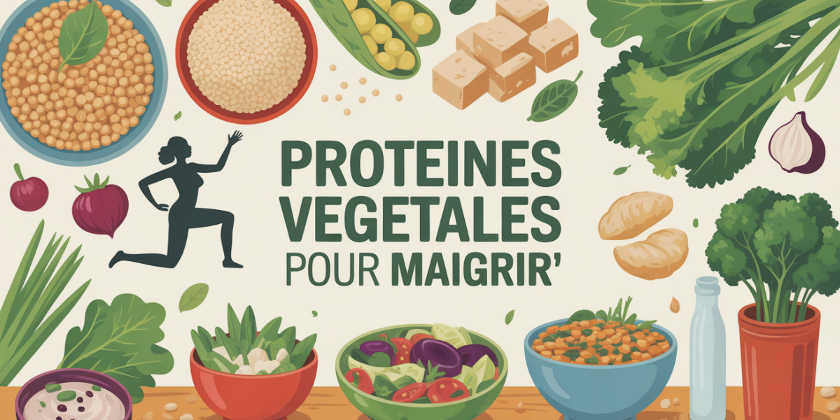 Grande assiette saine de proteines vegetales pour maigrir