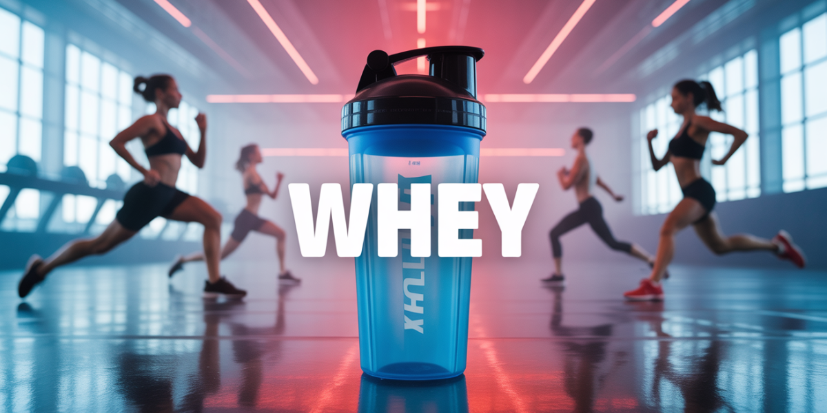 quand prendre de la whey salle de sport shaker