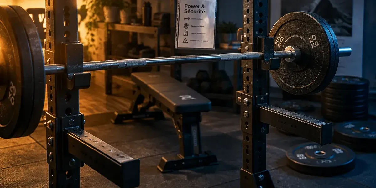 Rack musculation : demi-rack et power rack sécurisent l’entraînement