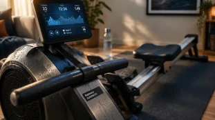 Rameur connecté : motivation et calme