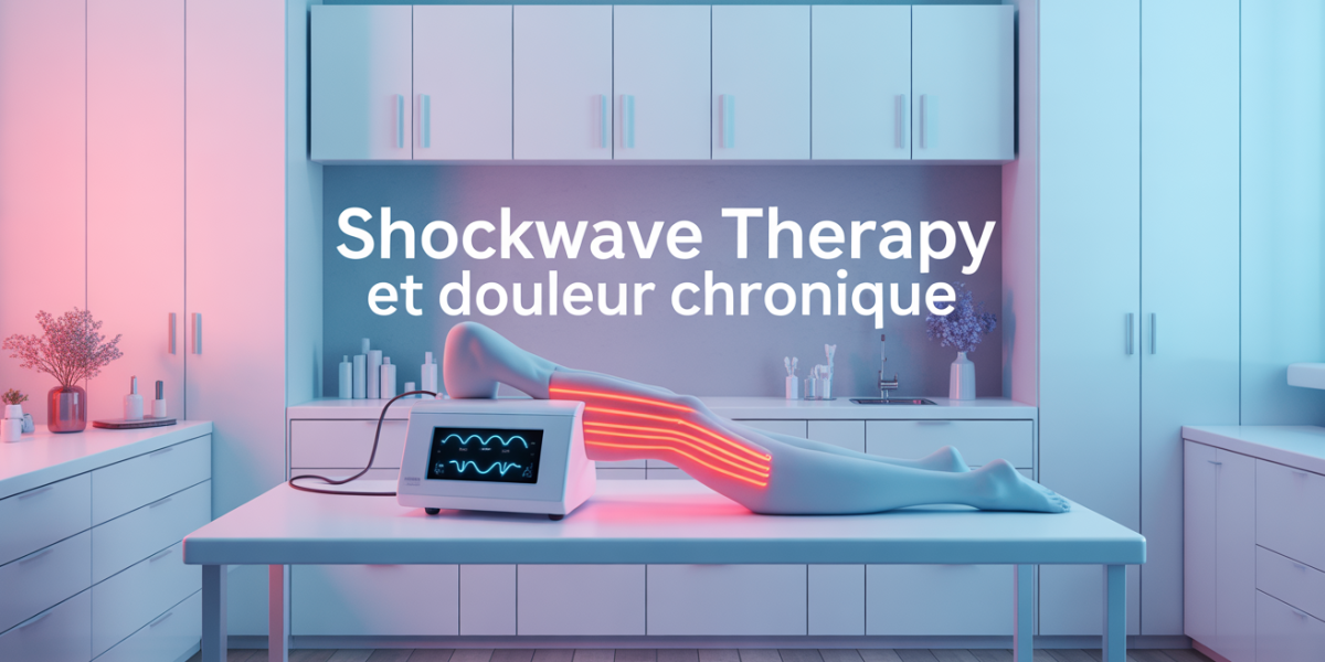 shockwave therapy appareil jambe douleur chronique