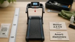 tapis de course cdiscount et critères techniques