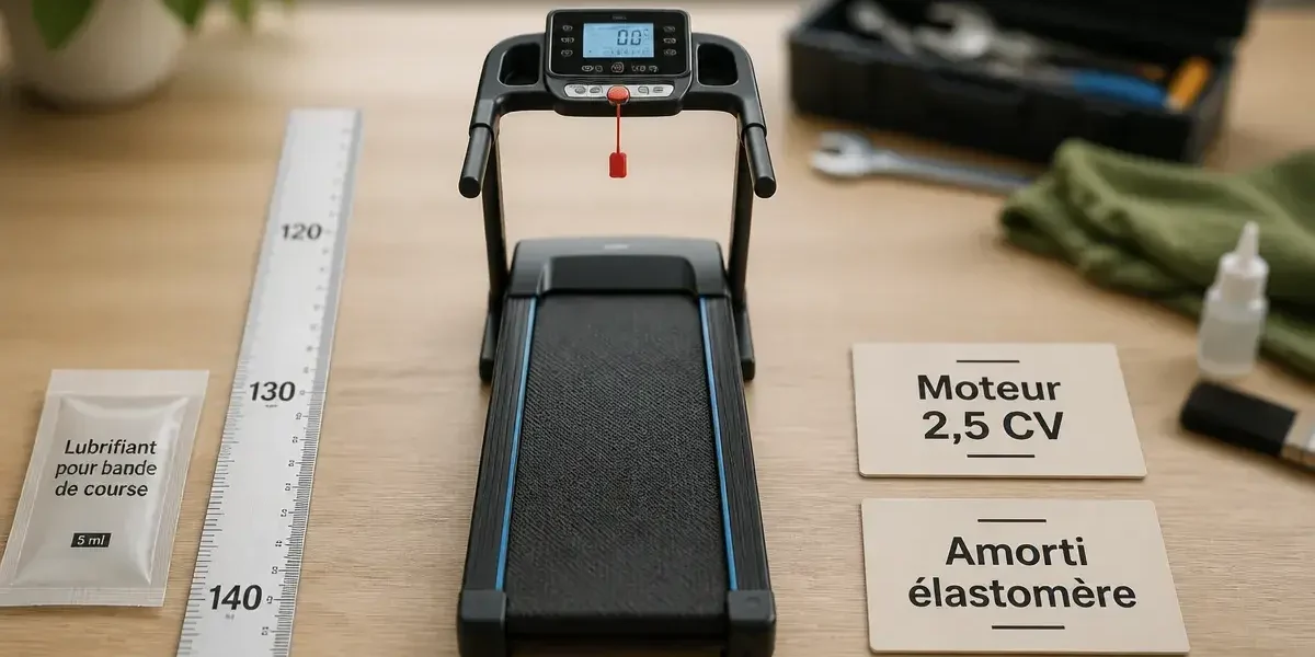 tapis de course cdiscount et critères techniques