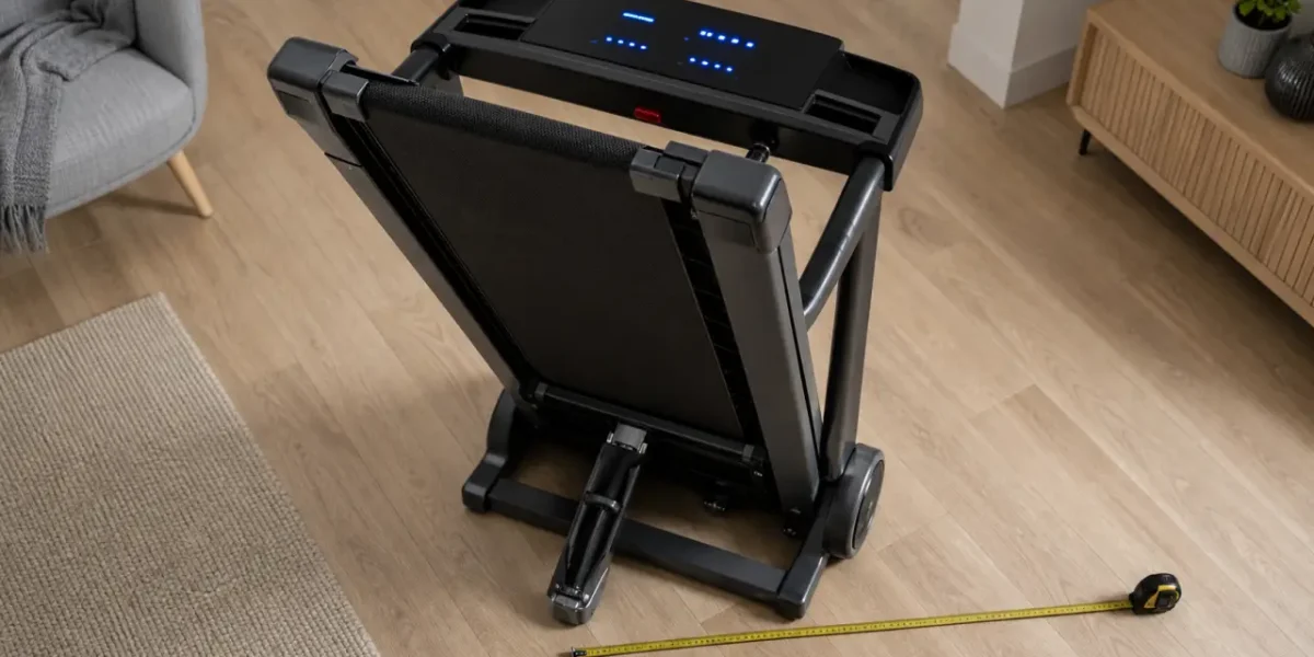 Tapis de course Energetics SPEED 16 km/h, replié